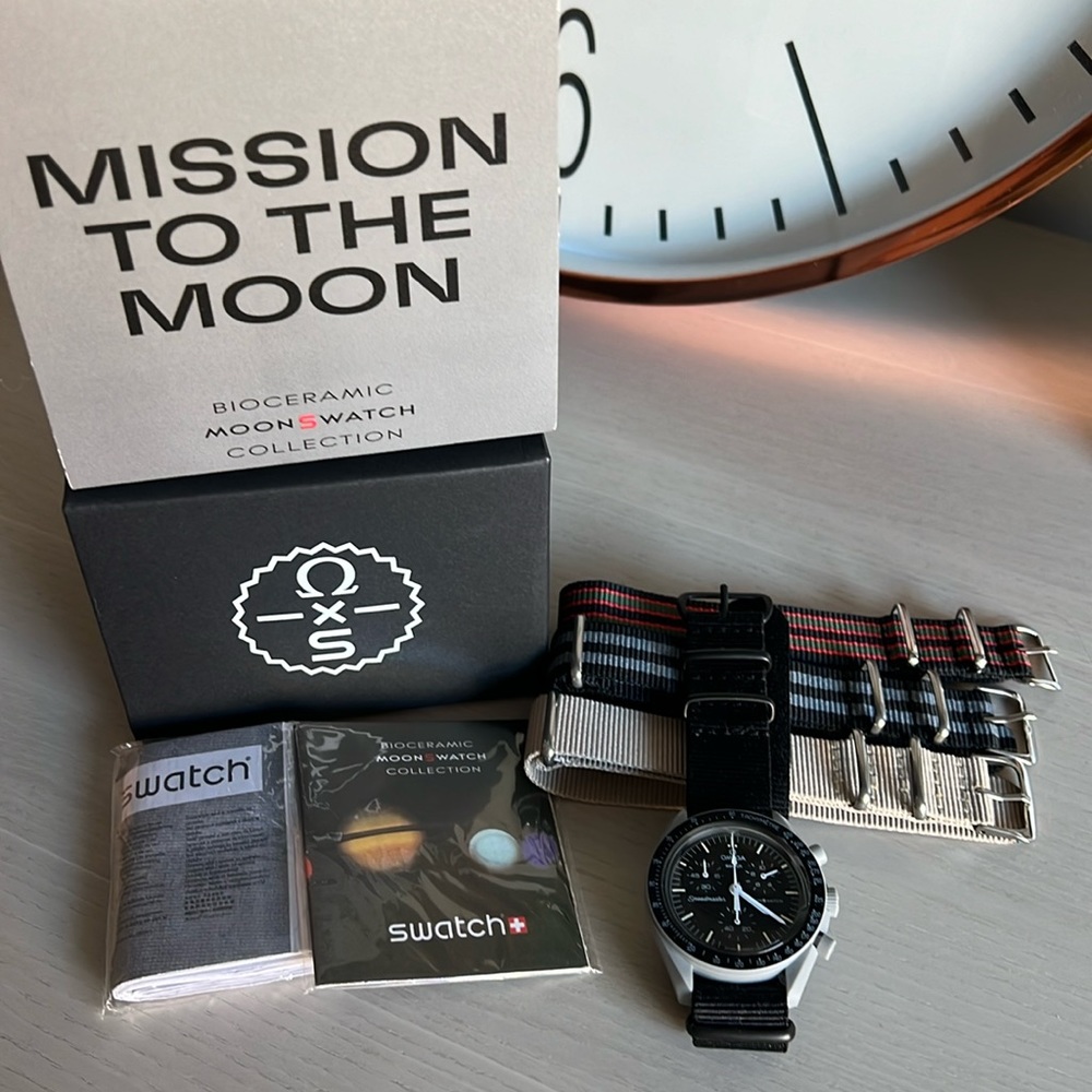 Swatch x Omega Mission To the Moon Speedmaster